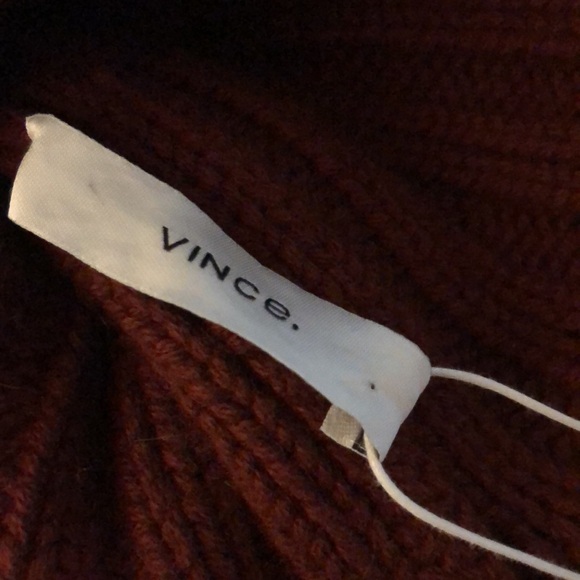 Vince Shaker Stitch Knit Beanie 90% Wool & 10% Cashmere Color 528 CUR OS NWT - Picture 10 of 15